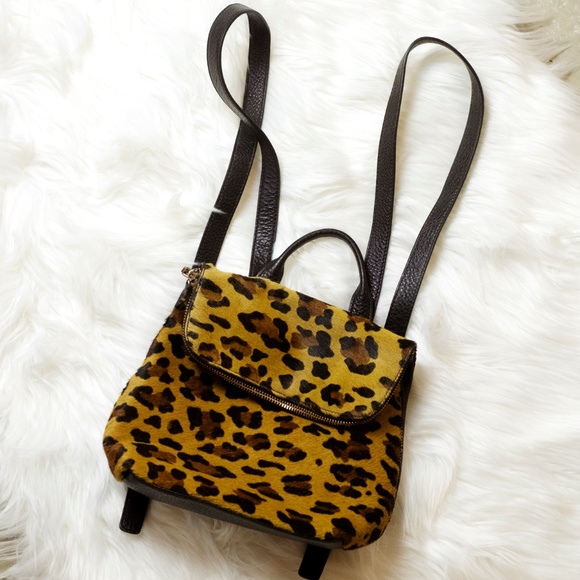 ✨ SOLD ✨ - WHISTLES LEOPARD MINI BACKPACK - Picture 2 of 8